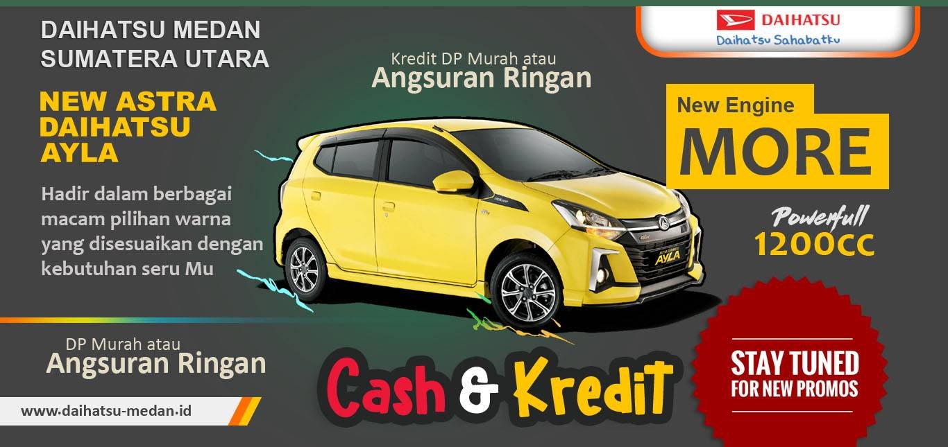 HARGA DAIHATSU AYLA MEDAN