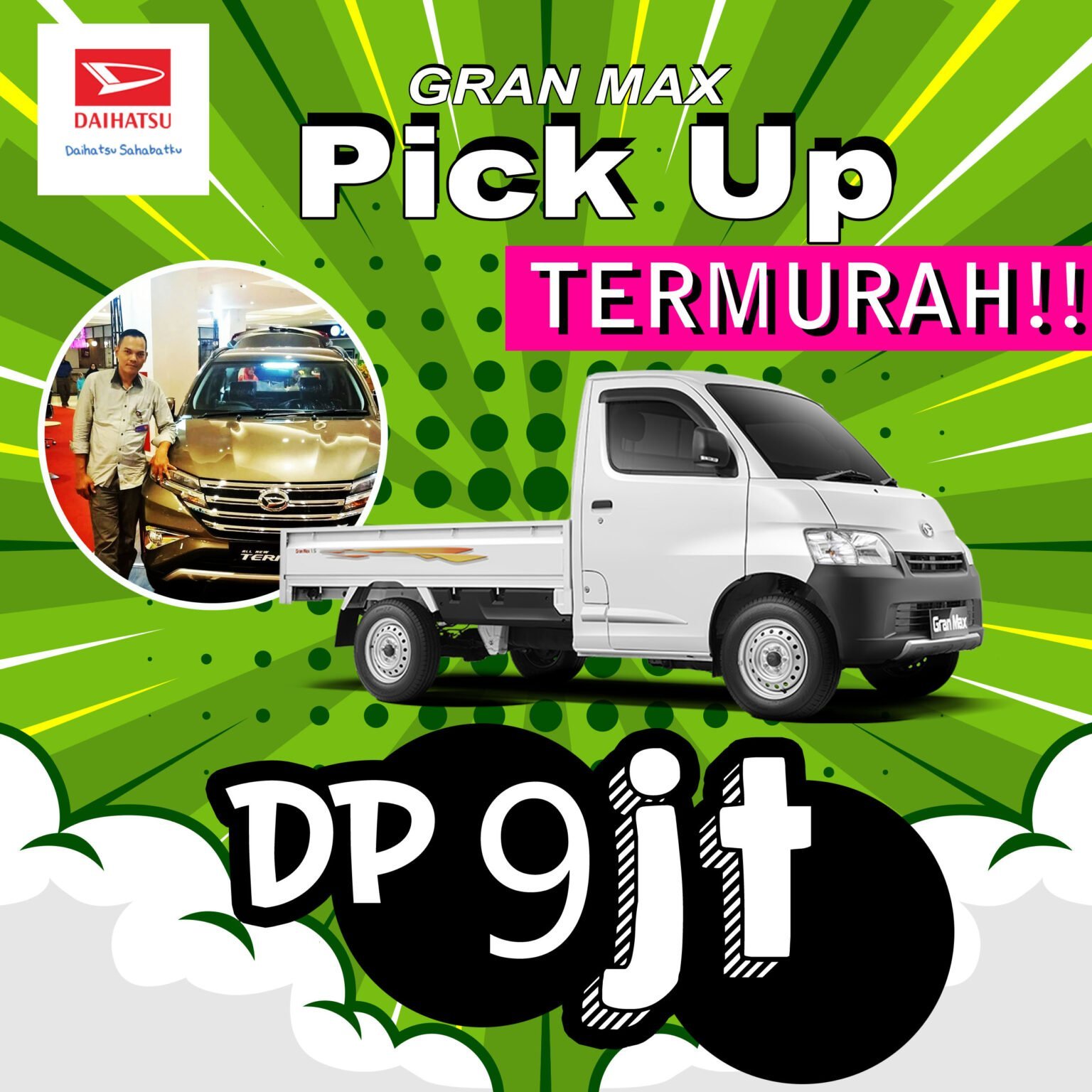 Daihatsu Gran Max PU Medan