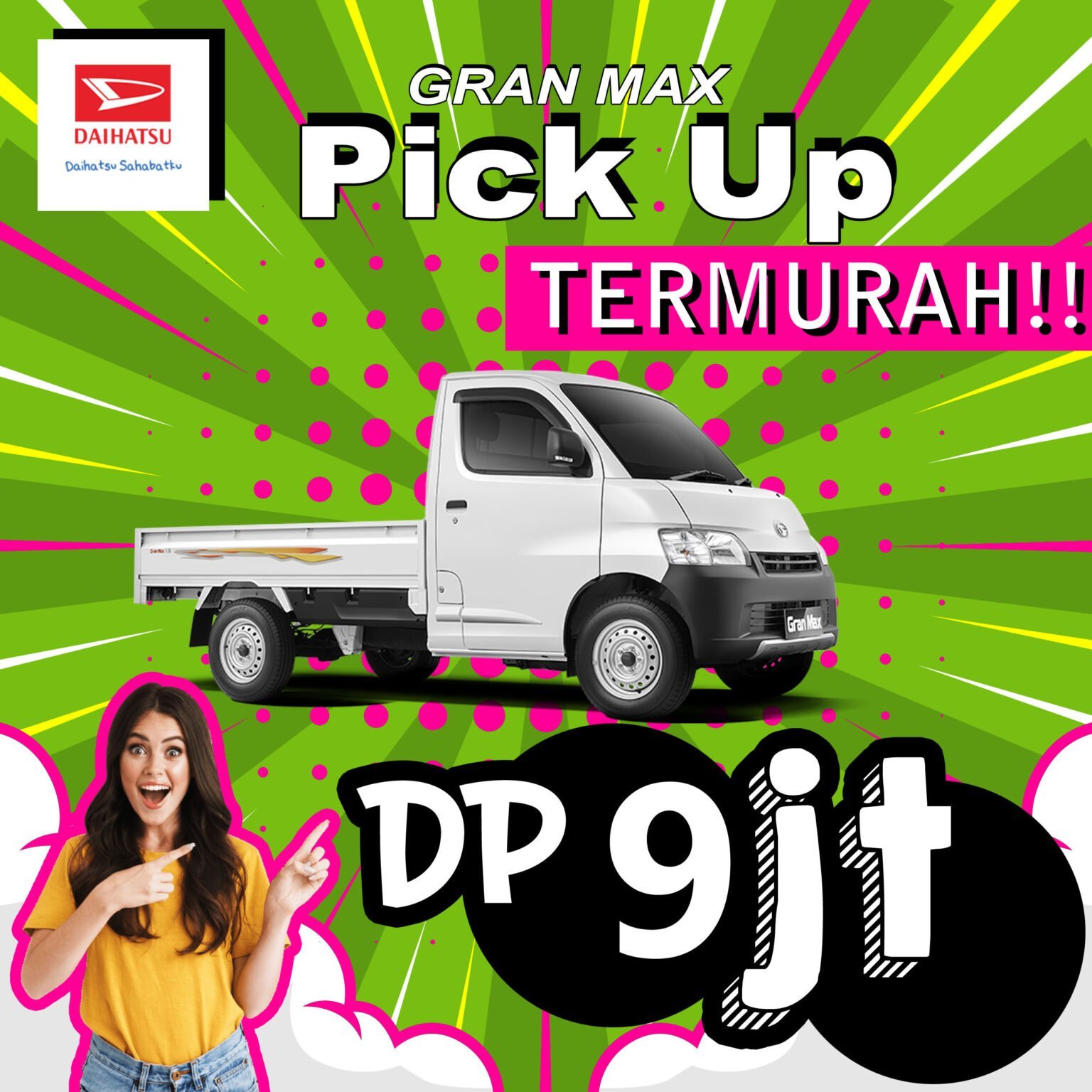 DAIHATSU GRAN MAX DP MURAH MEDAN