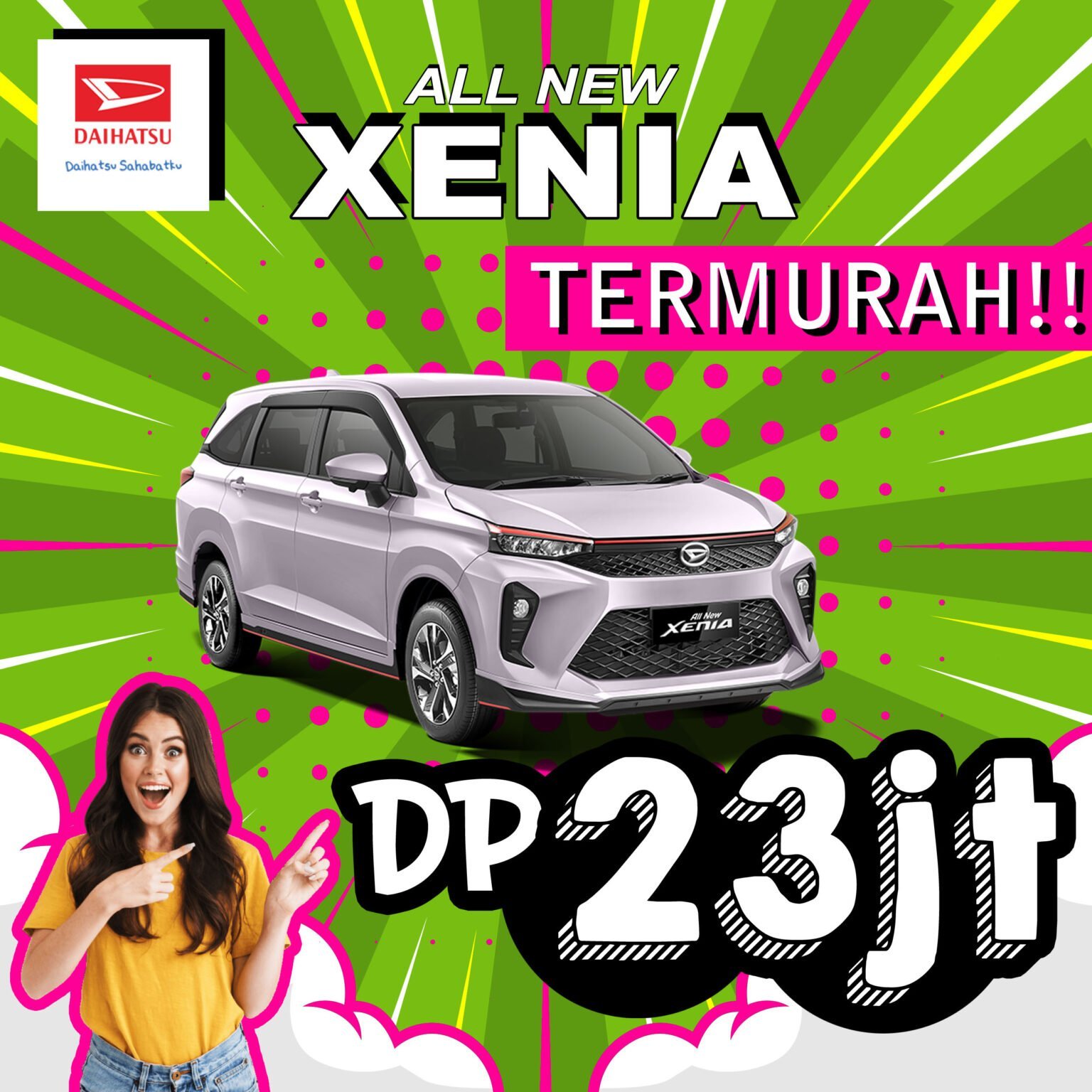 DAIHATSU XENIA DP MURAH MEDAN