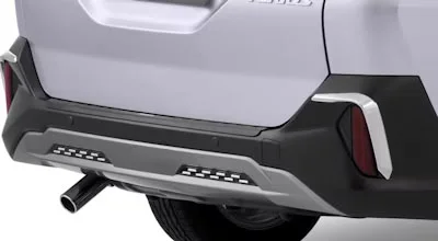 Rear Bumper Ornament Chrome (Tipe R ADS)