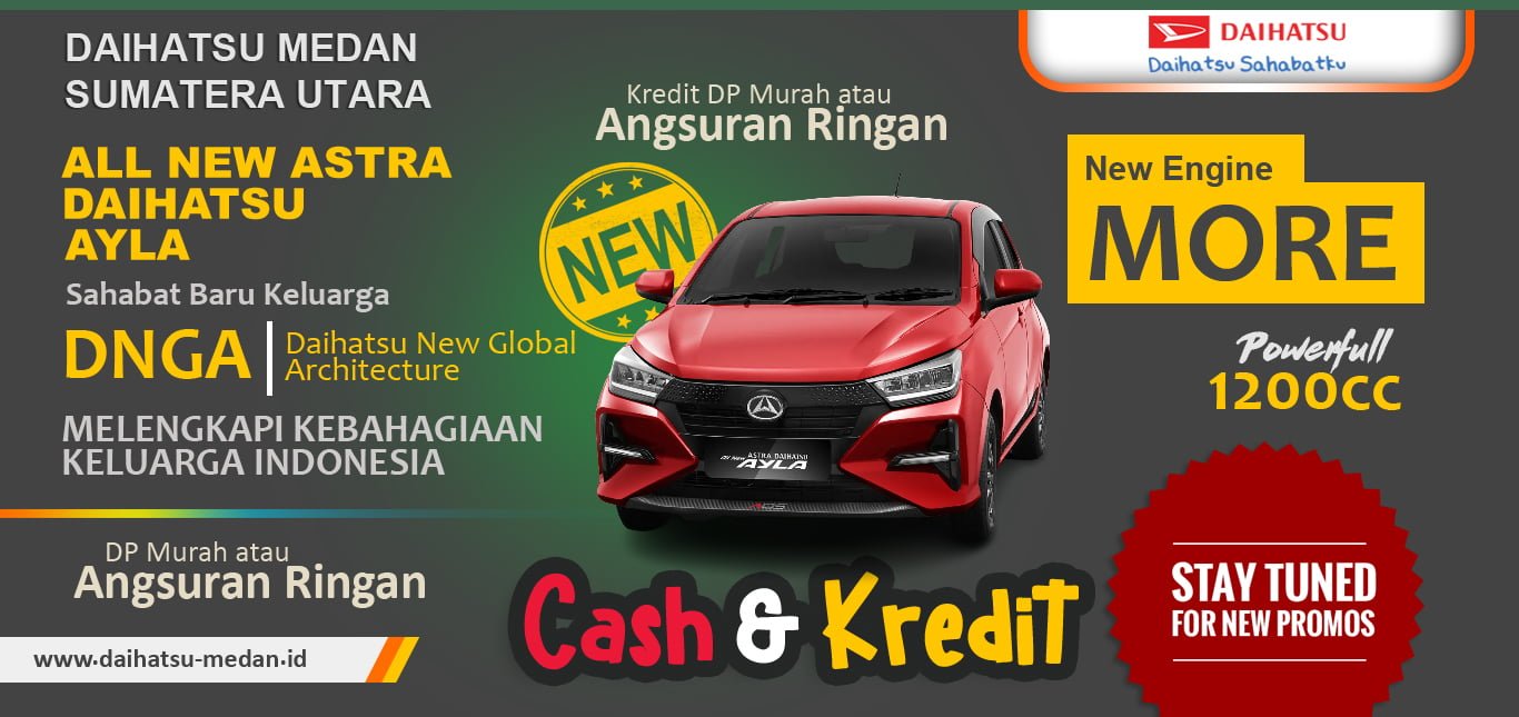 Daihatsu Ayla Medan 2023