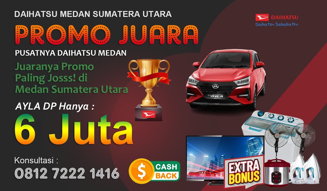 Daihatsu Medan Promo Ayla Juara