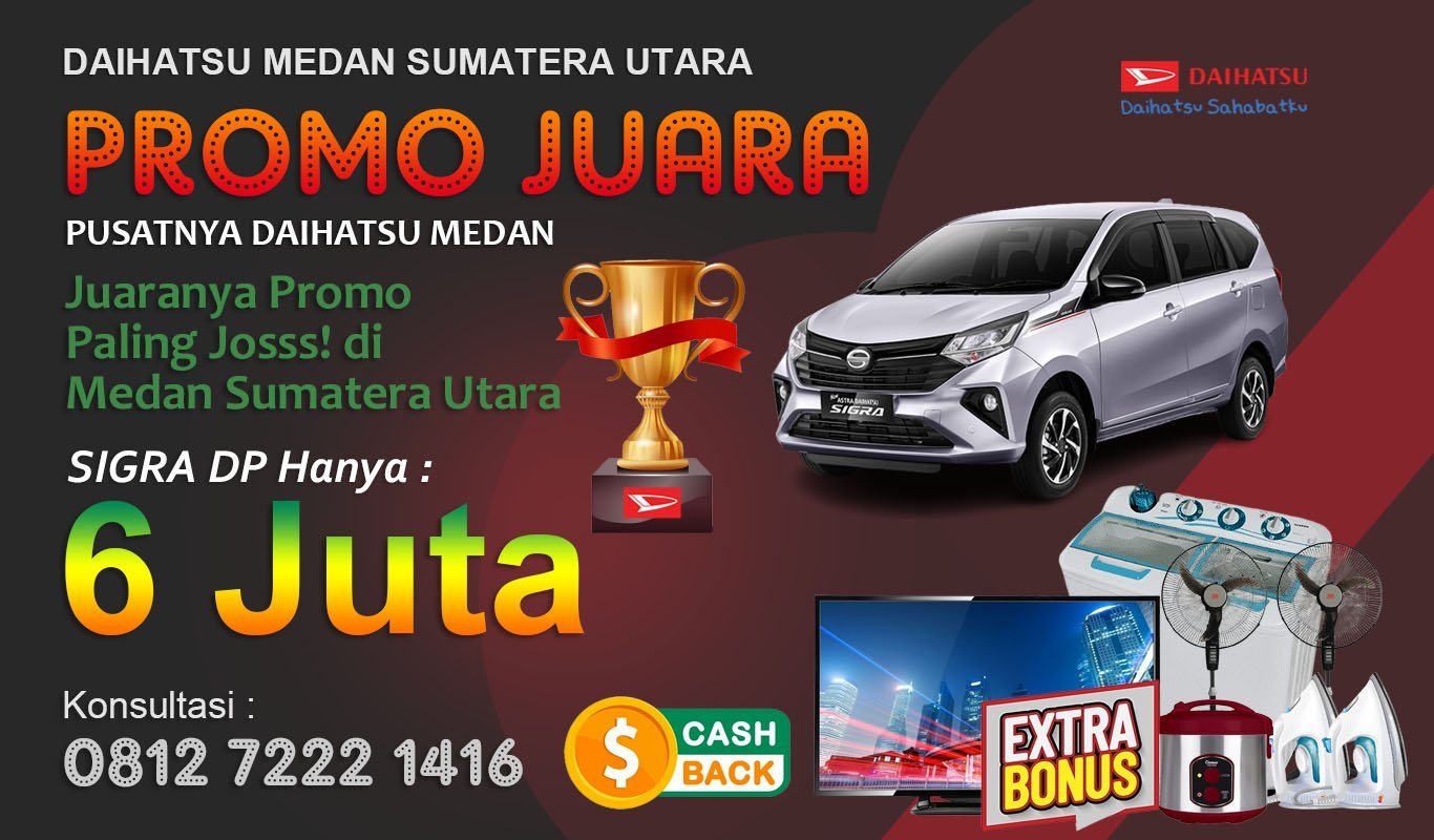 Daihatsu Medan Promo Sigra Juara