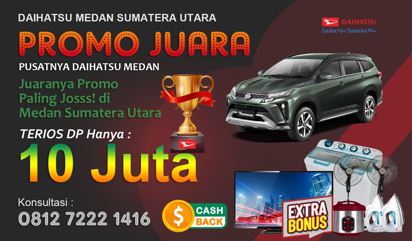 Daihatsu Medan Promo Terios Juara