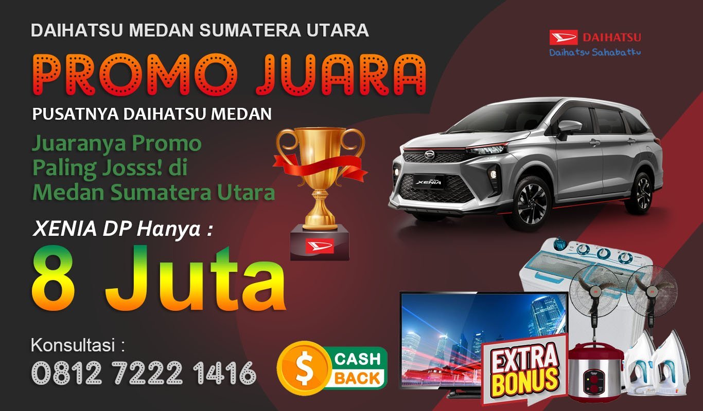 Daihatsu Medan Promo Xenia Juara