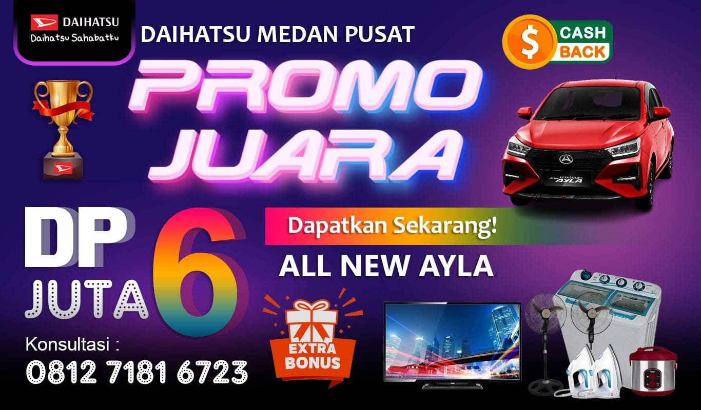 Daihatsu Medan - Harga Daihatsu Medan Ayla 2024