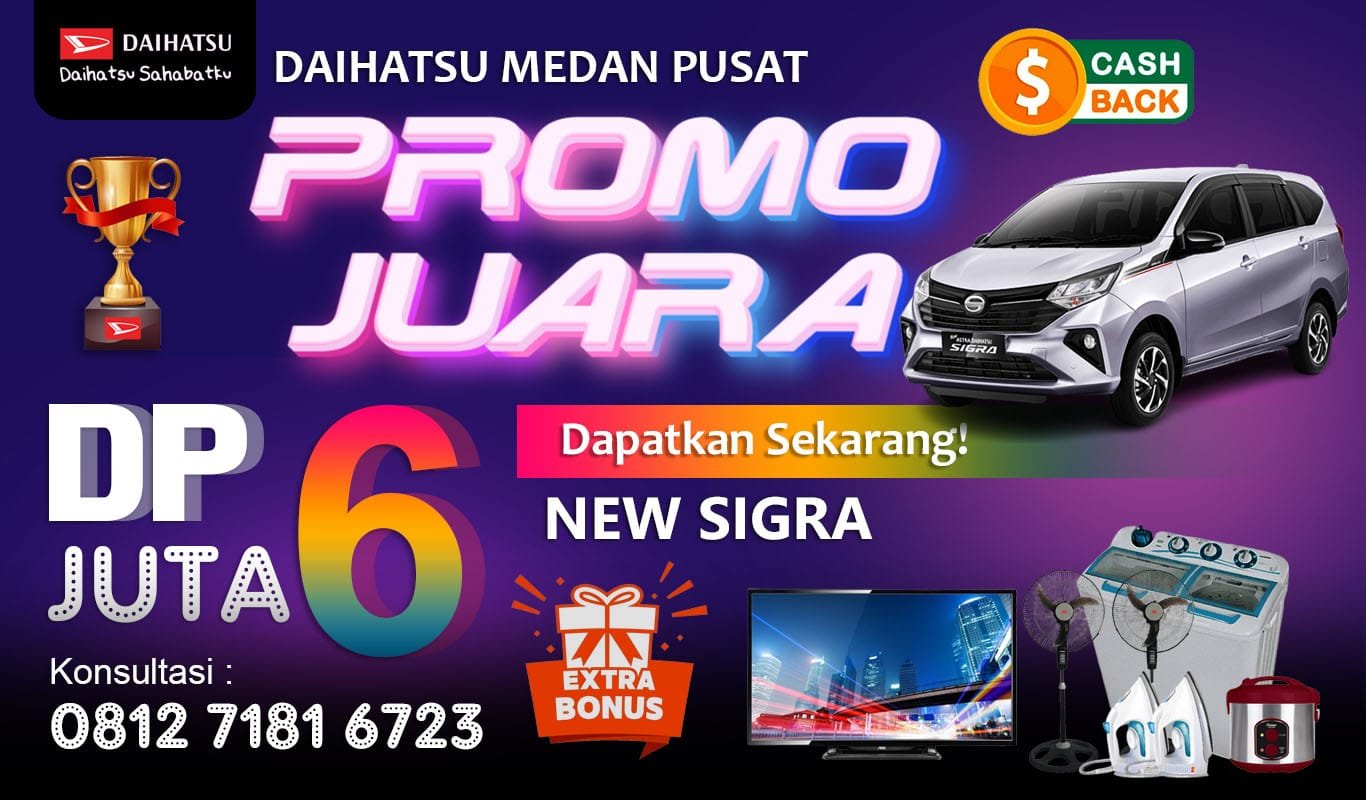 Daihatsu Medan - Harga Sigra 2024