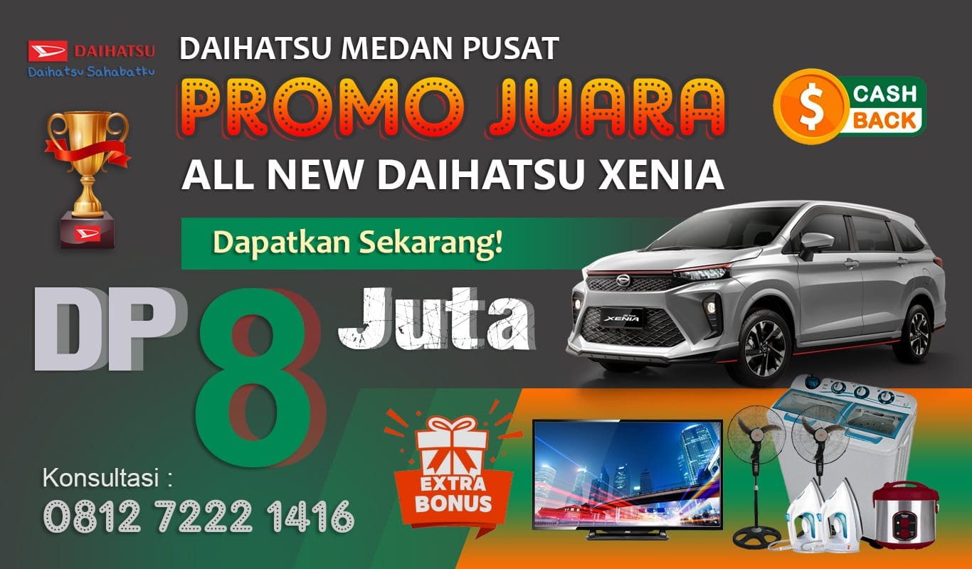 Daihatsu Medan Harga Xenia 2025