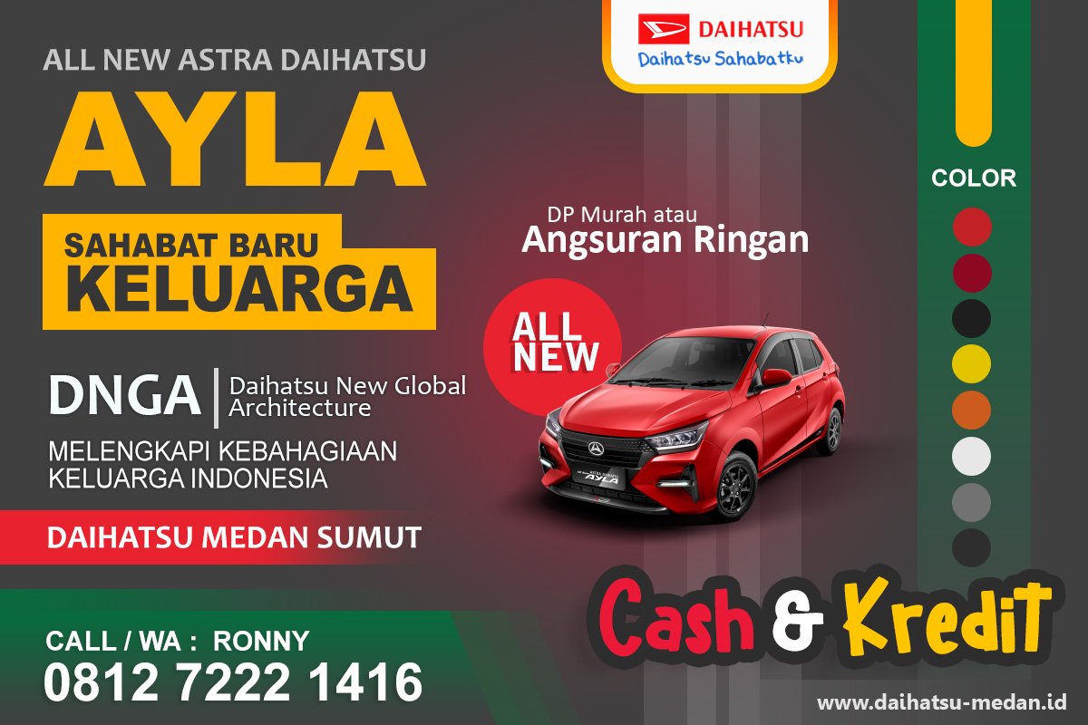 Daihatsu Medan Ayla 2024