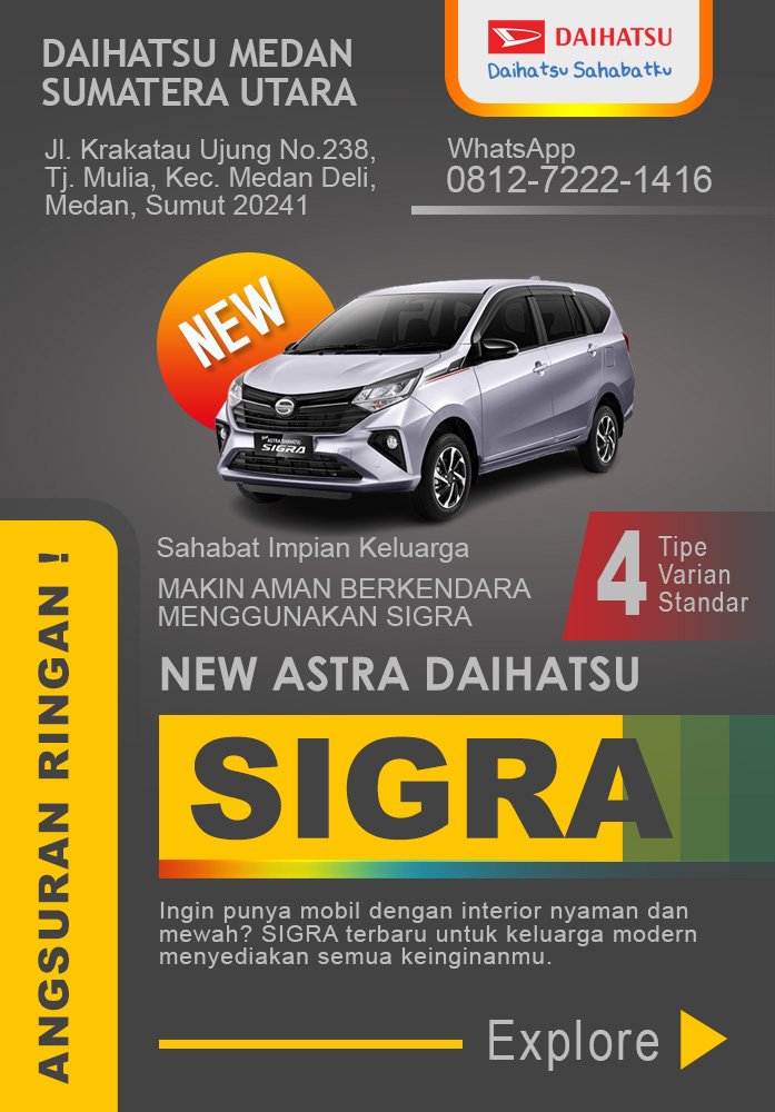 Daihatsu Medan SIGRA Promo