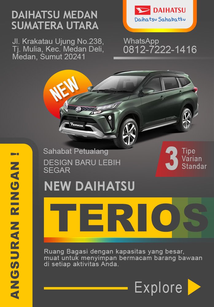 Daihatsu Medan TERIOS Promo