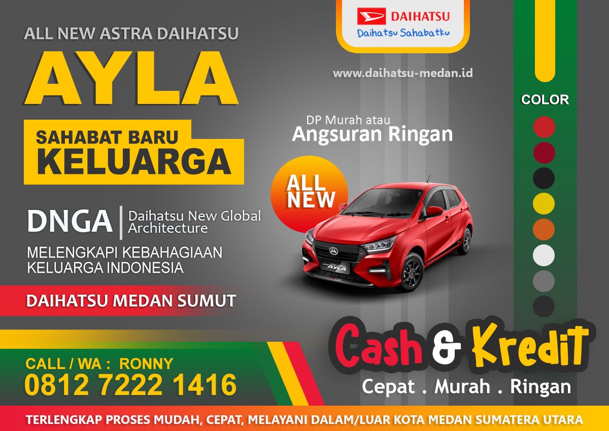 Harga Ayla Daihatsu Medan