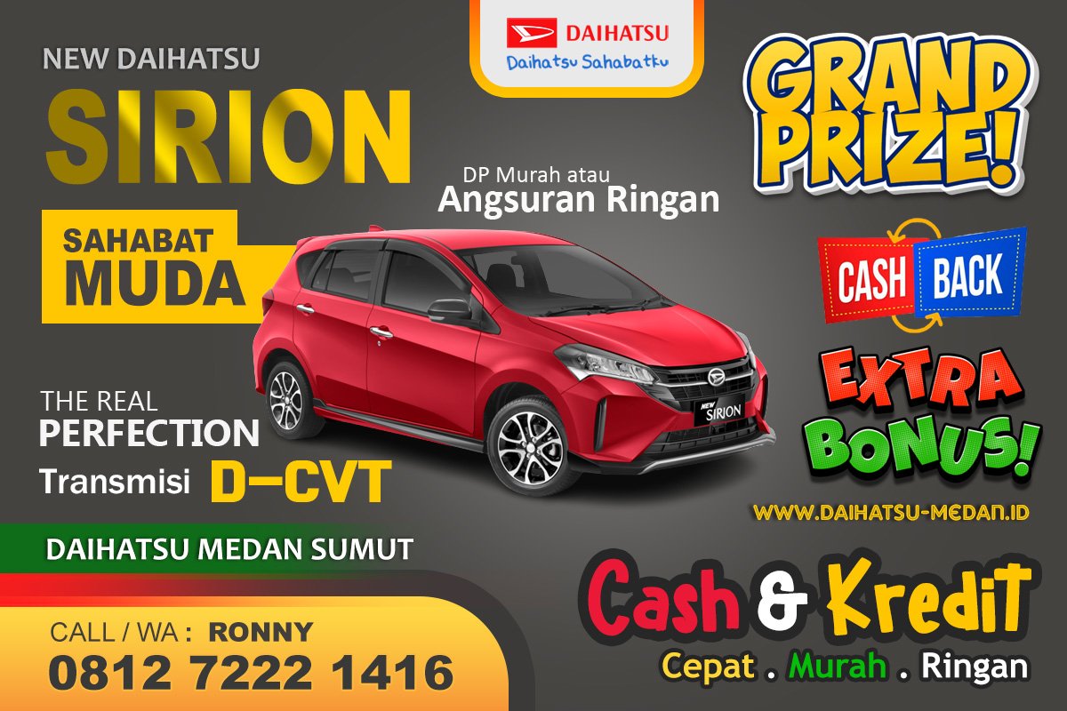 Sirion Daihatsu Medan 2024