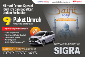 DAIHATSU MEDAN SIGRA HARGA PROMO 2025