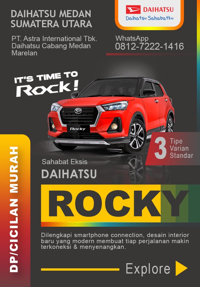 ROCKY DAIHATSU MEDAN 2025