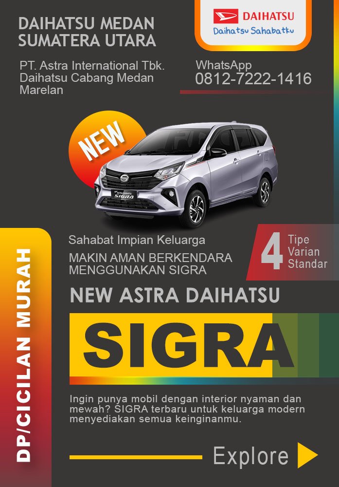 SIGRA DAIHATSU MEDAN 2025