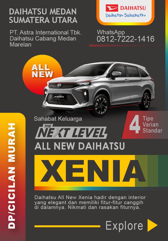 XENIA DAIHATSU MEDAN 2025