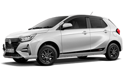 Daihatsu Ayla Medan White