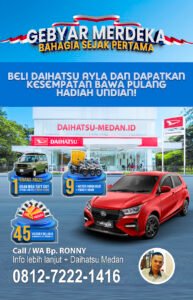 Harga Daihatsu Medan Ayla Baru 2025 Joss