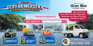 Harga Daihatsu Medan Gran Max PU Baru 2025