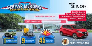 Harga Daihatsu Medan New Sirion Baru 2025