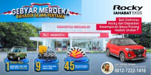 Harga Daihatsu Medan Rocky Baru 2025
