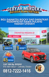 Harga Daihatsu Medan Rocky Baru 2025 Joss