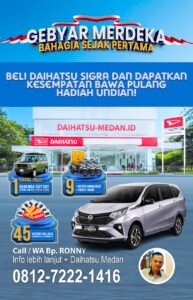 Harga Daihatsu Medan Sigra Baru 2025 Joss