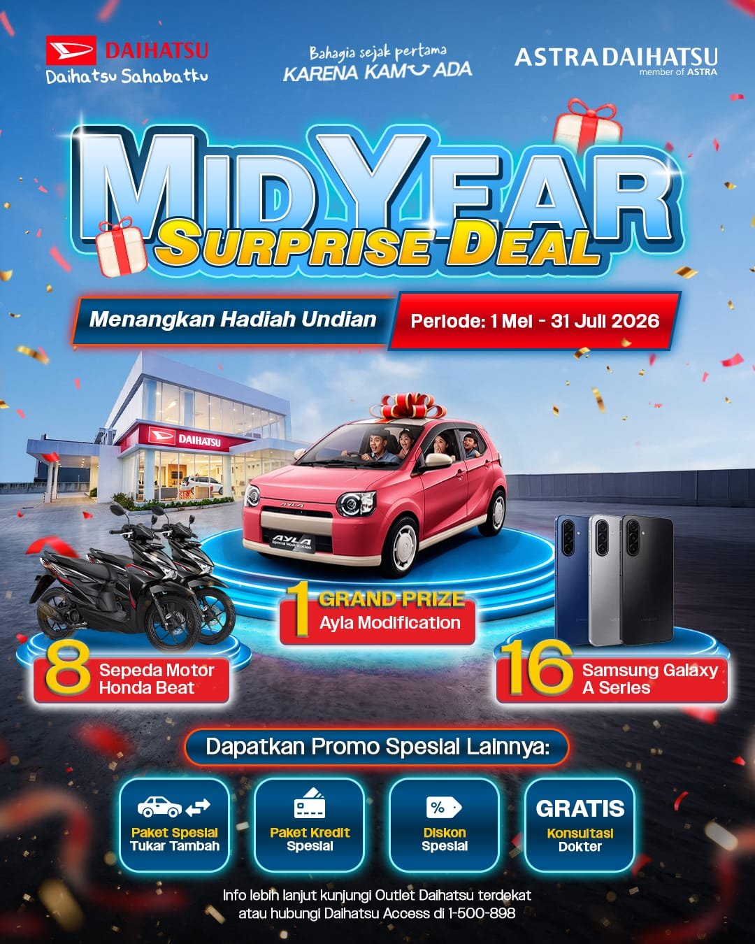 Daihatsu Medan Promo Mid Year Surprise Deal