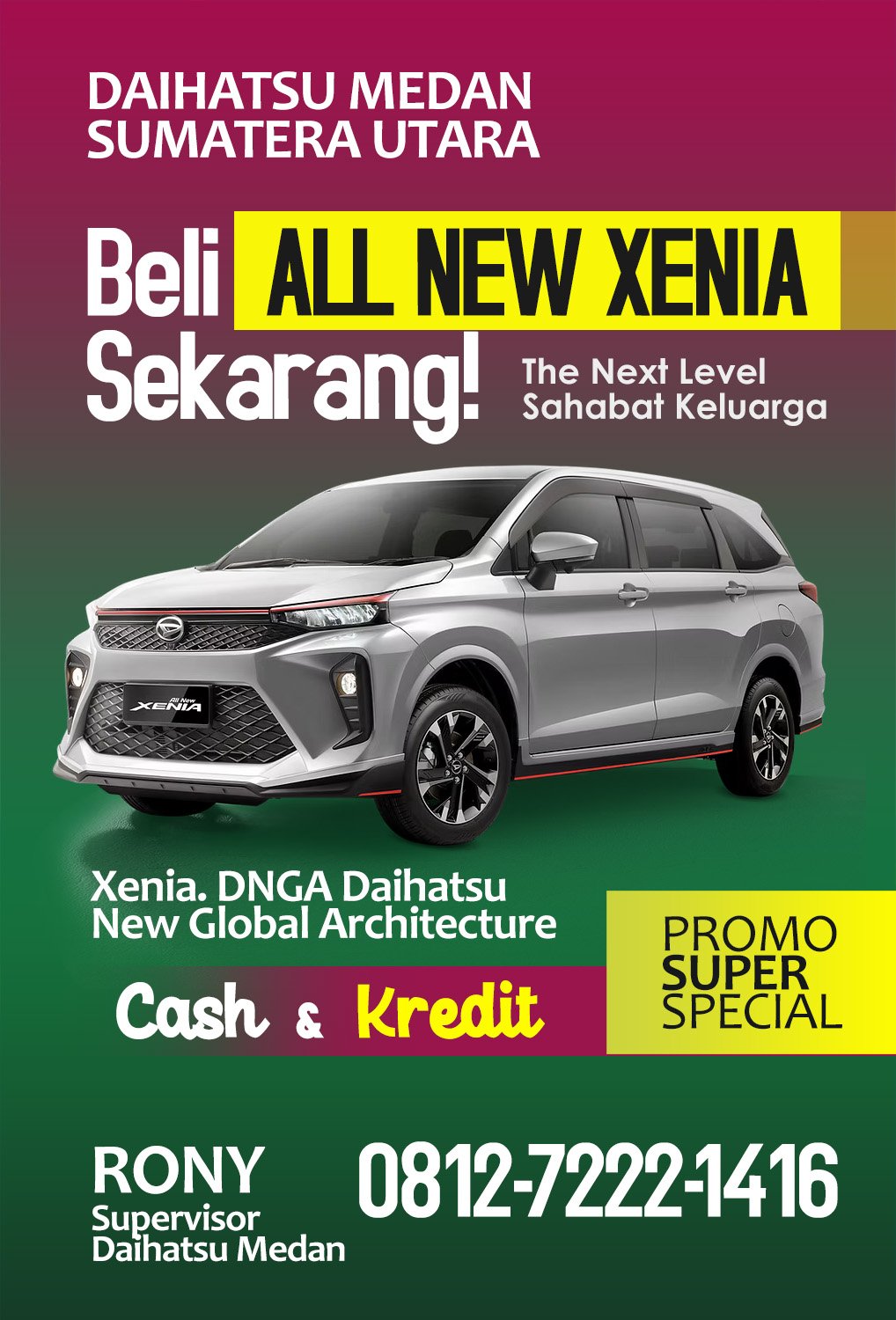 Xenia Medan Harga Promo Diskon
