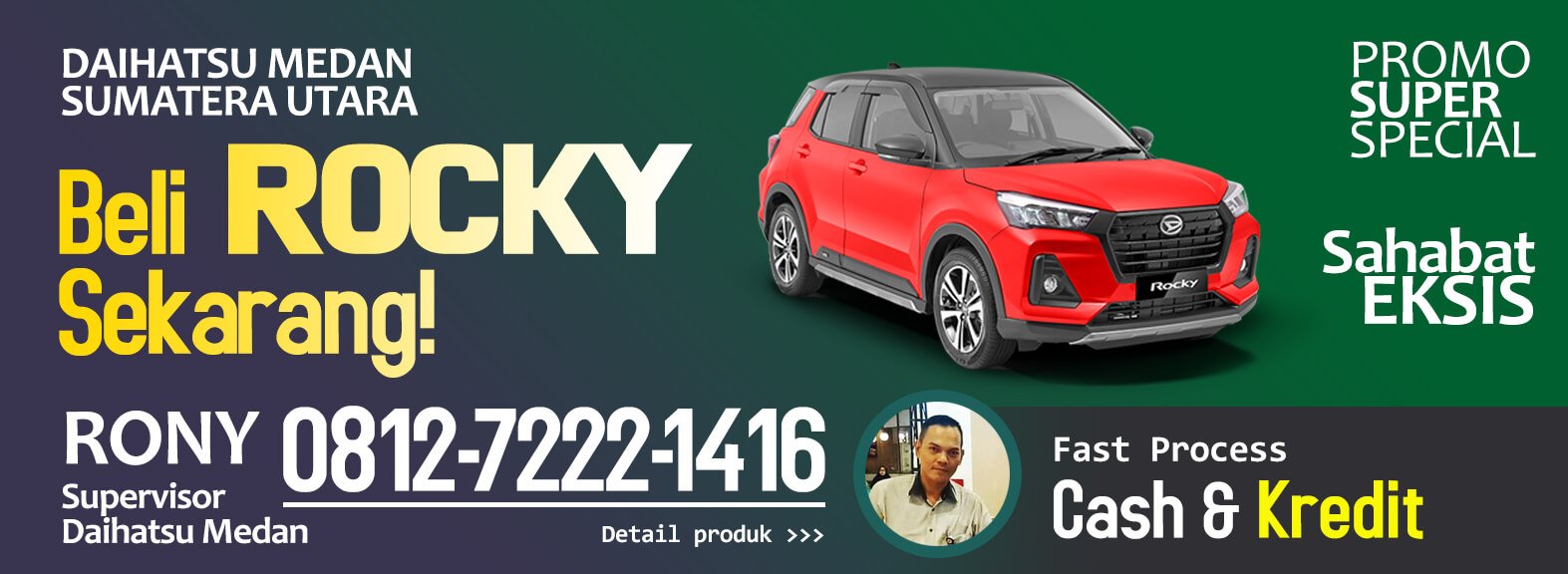 Rocky Medan Harga Promo DP Murah Rocky Medan Harga Promo DP Murah