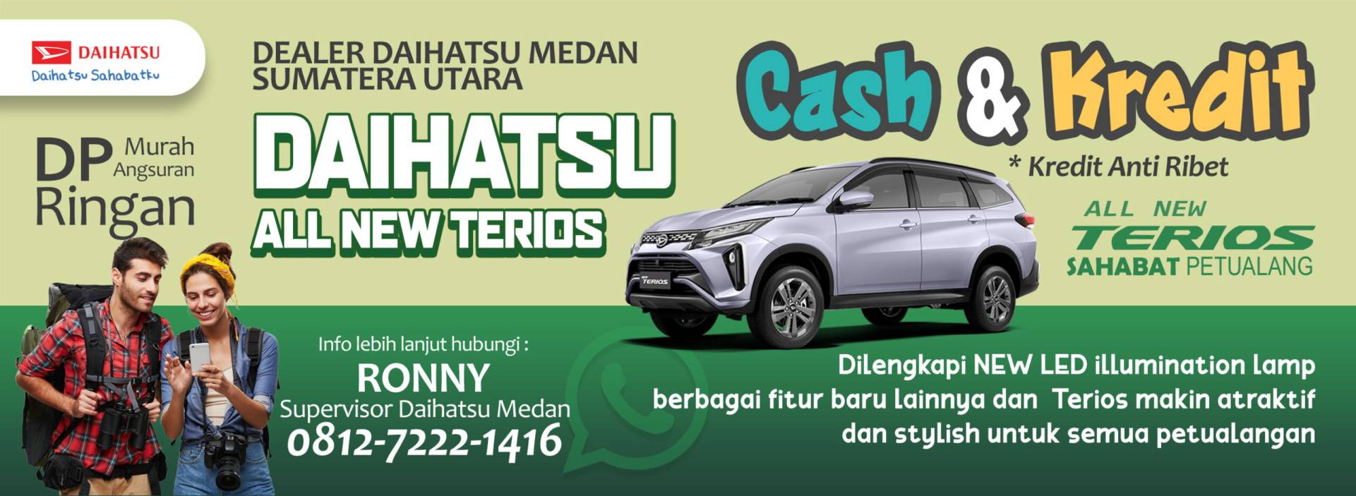 Daihatsu Medan Terios Harga Promo DP Murah