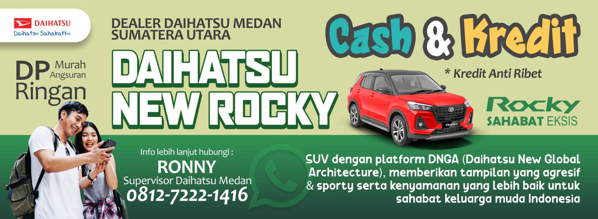 Daihatsu Medan Rocky Harga Promo DP Murah